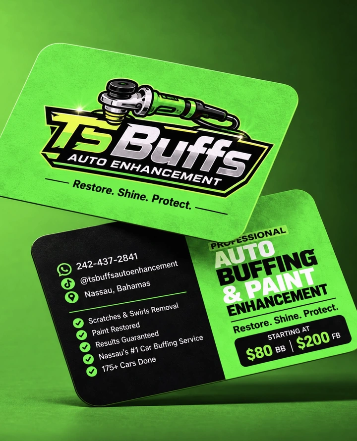 TS Buffs Auto Enhancement — Business card showcase
